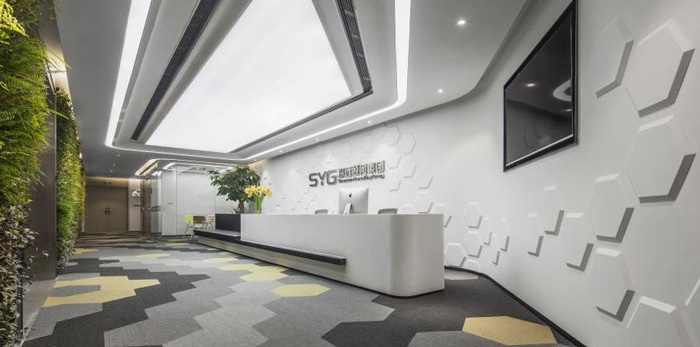 	杭州蕭山辦公室裝修設計效果圖