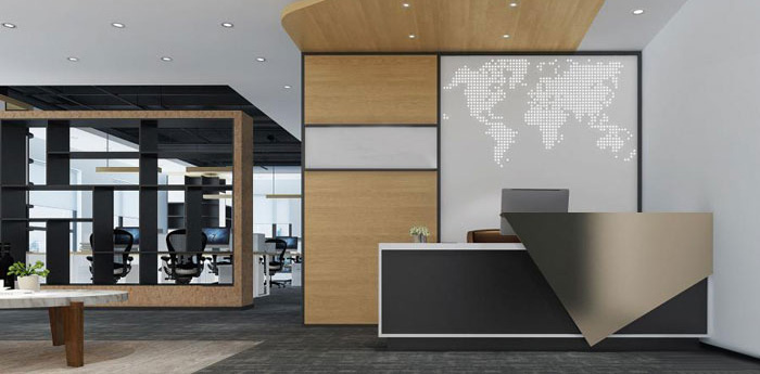 	杭州蕭山辦公室裝修設計效果圖