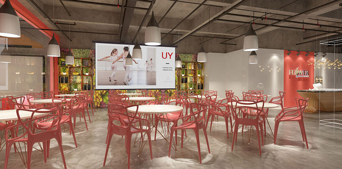 舞蹈培訓班裝修設計效果圖