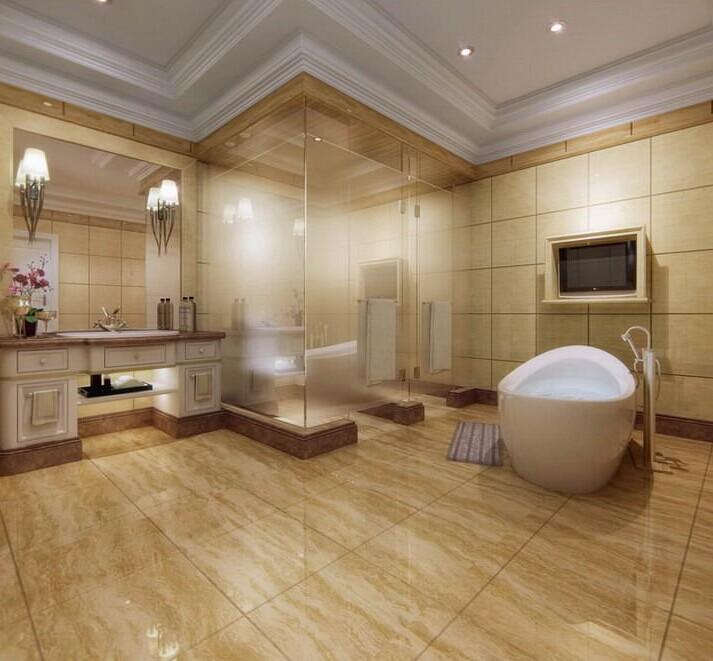 衛生間墻磚和地磚顏色搭配效果圖