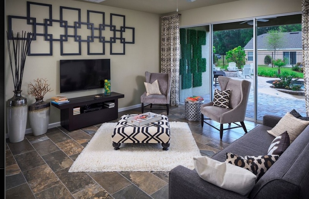 室內背景墻設計效果圖5