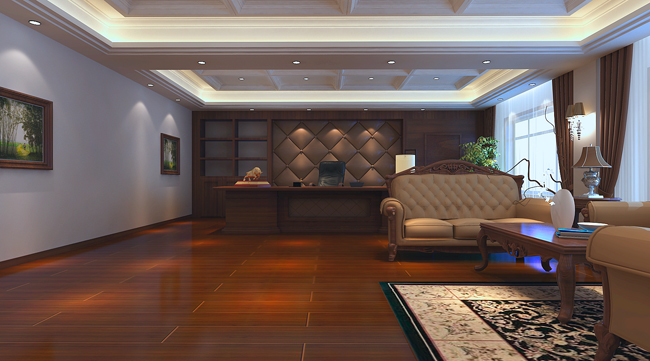 總經理辦公室設計：主色調要簡潔，明亮