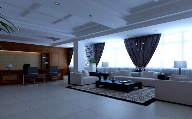 總經理辦公室空間布局一定要明亮，寬敞