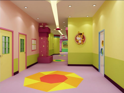 地面鋪設要色彩、圖案、鋪設構成變化