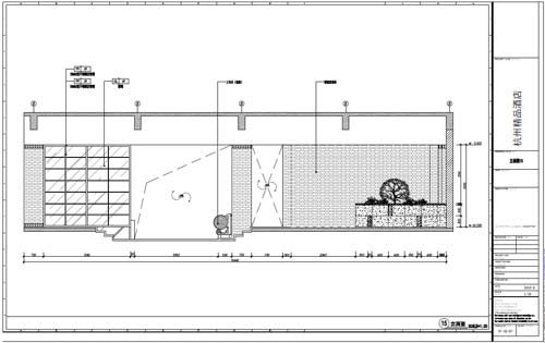 杭州精品酒店室內裝飾工程深化設計一層立面圖15