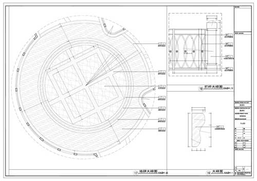 商場深化設計施工圖節點17-19