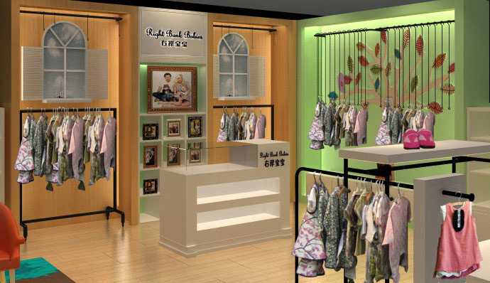 童裝店面裝修設(shè)計案例