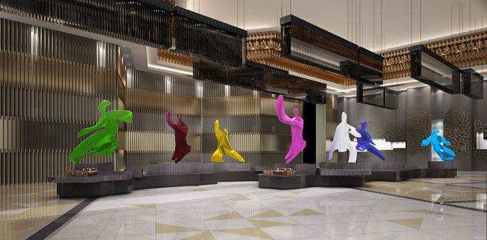 文化產品體驗中心裝修設計案例效果圖