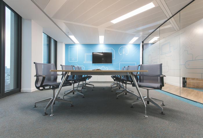 IT公司辦公室會議室裝修設計案例效果圖
