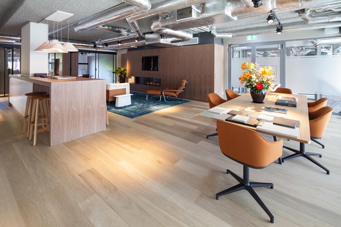 房地產開發商辦公室休息區域裝修設計案例效果圖