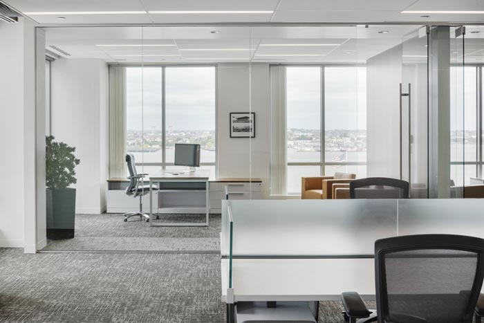 投資公司總經理辦公室裝修設計案例效果圖