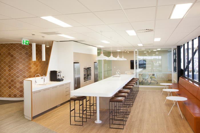 醫(yī)療器械公司辦公室茶水間裝修設計案例效果圖