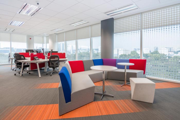 醫療機構辦公室辦公區域裝修設計案例效果圖