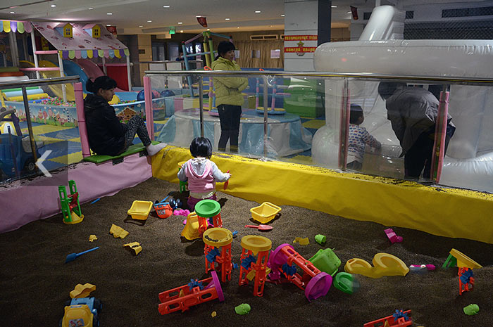 兒童活動場所負一樓現狀現場圖