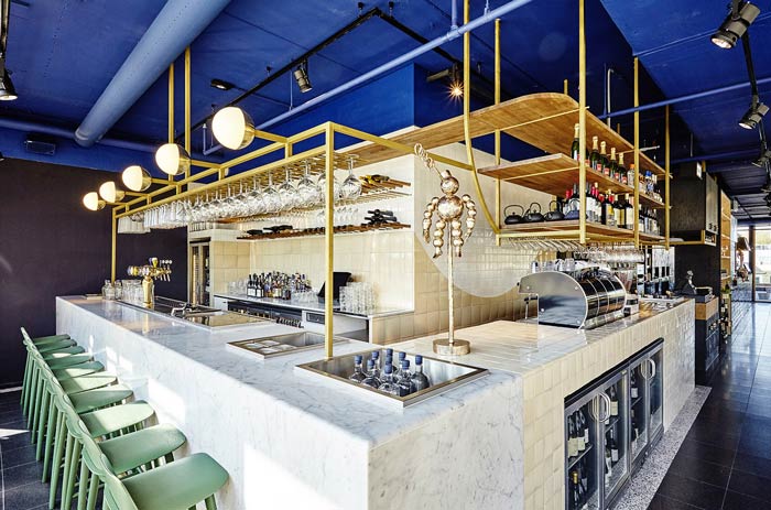 烤肉店吧臺裝修設計效果圖