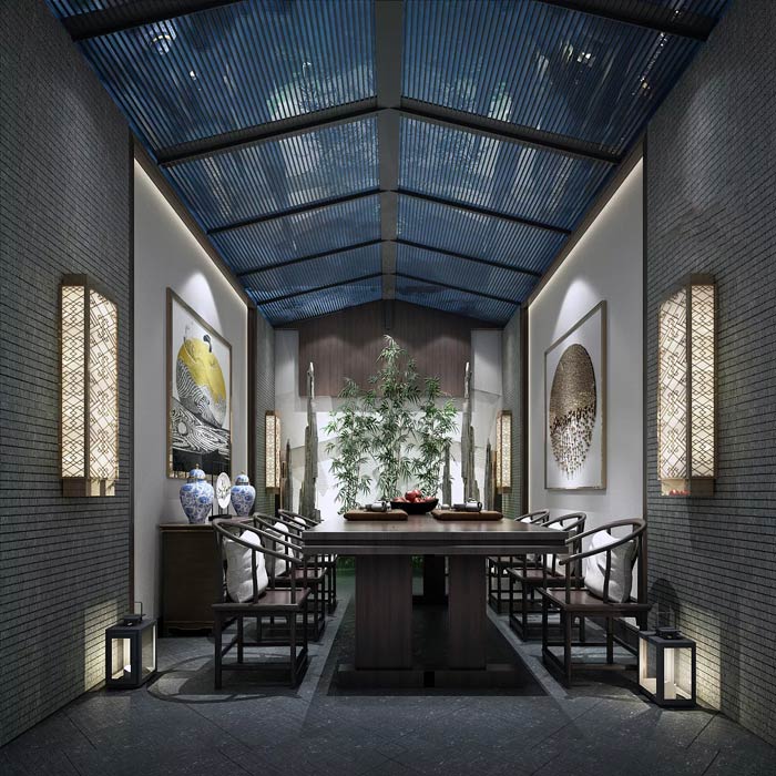 私房菜館客房裝修設計效果圖