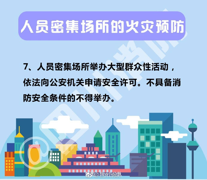 人員密集場所的火災預防7