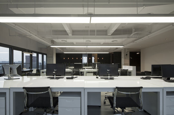 創(chuàng)意辦公室辦公工位裝修設(shè)計效果圖