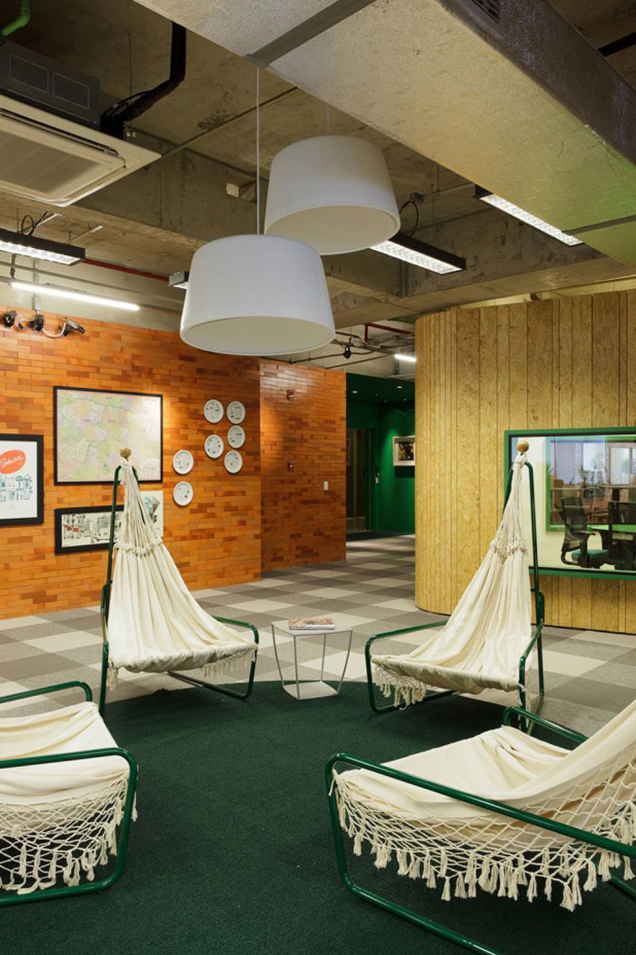 百貨公司辦公室交流區裝修設計效果圖