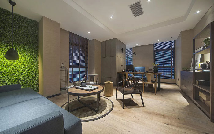 600平方總經理辦公室裝修設計效果圖