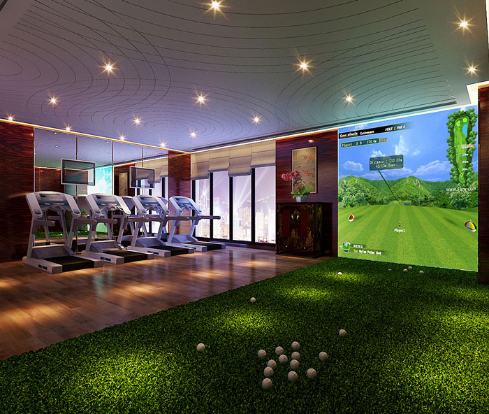 集團公司辦公室休閑區(qū)裝修設(shè)計效果圖