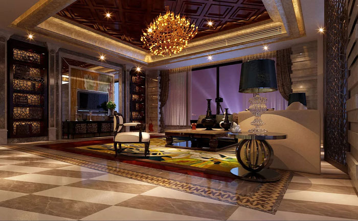 集團公司董事長辦公室裝修設(shè)計效果圖