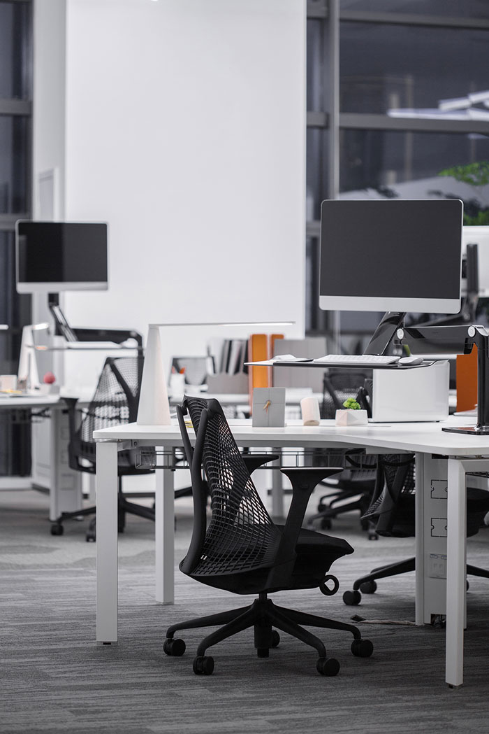 智慧辦公室辦公區(qū)細節(jié)裝修設計效果圖