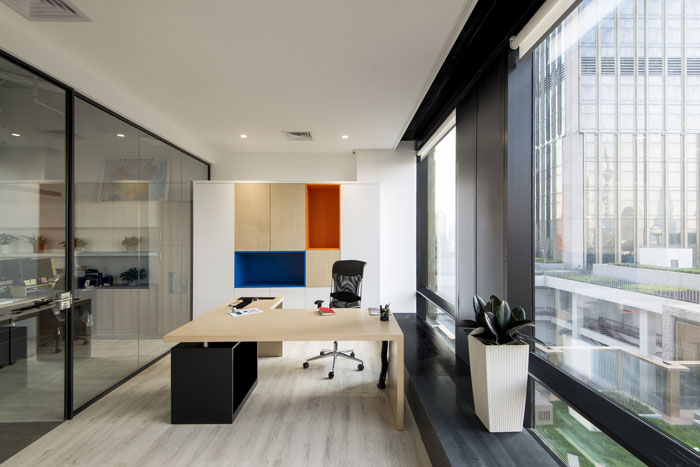 醫(yī)療機構總經(jīng)理辦公室裝修設計效果圖