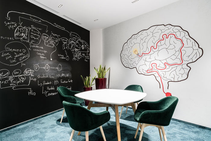 軟件技術公司辦公室洽談室裝修設計效果圖