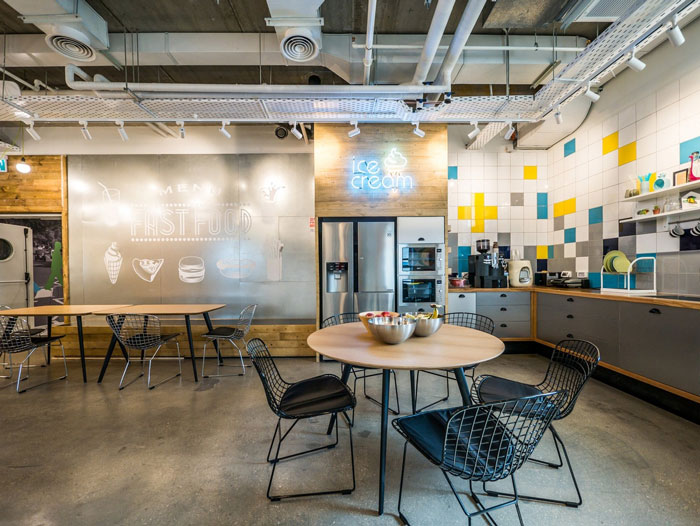 軟件開發(fā)公司辦公室茶水間裝修設(shè)計實景圖