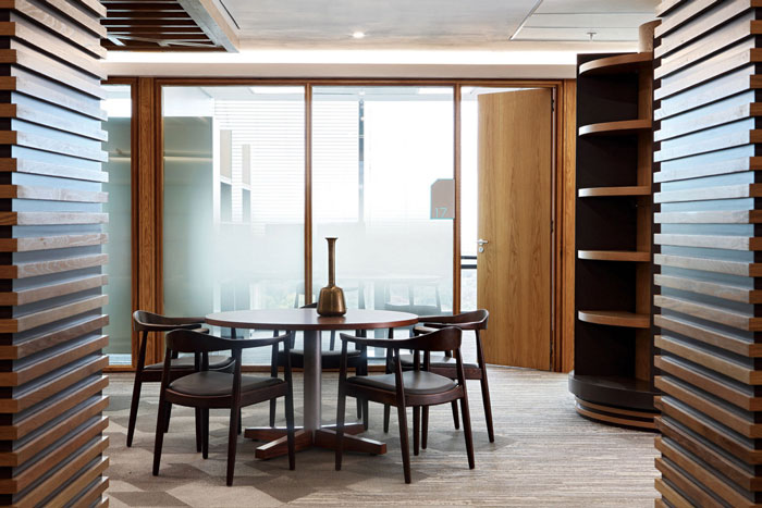 律師事務所辦公室交流區(qū)裝修設計效果圖