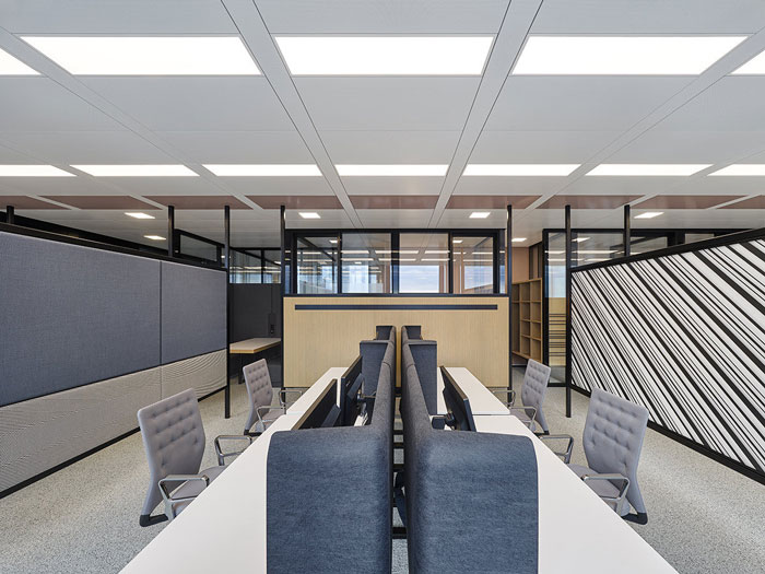 咨詢公司辦公室辦公區(qū)裝修設計效果圖