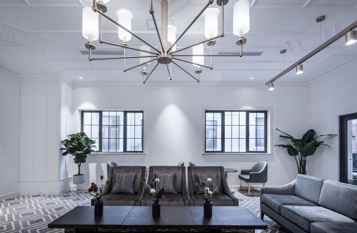 分公司辦公室休息區(qū)裝修設計效果圖