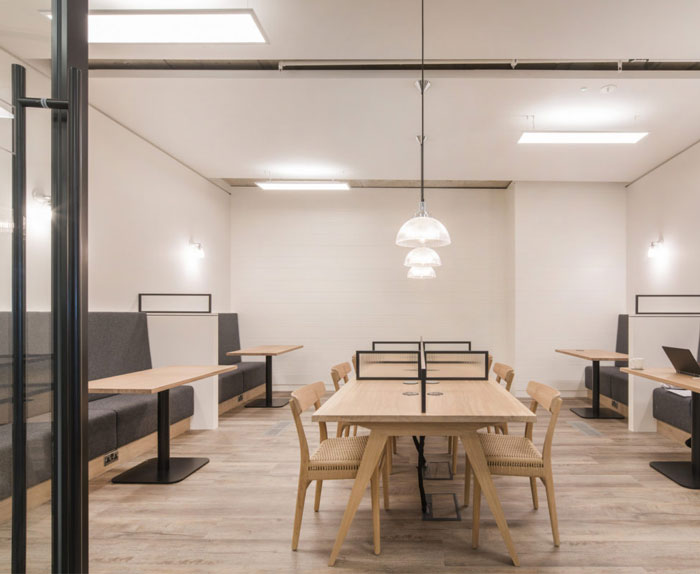 女裝公司辦公室討論區(qū)裝修設計效果圖