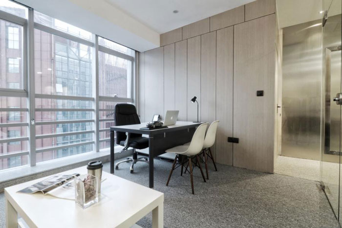 杭州彭埠總經理辦公室裝修設計效果圖