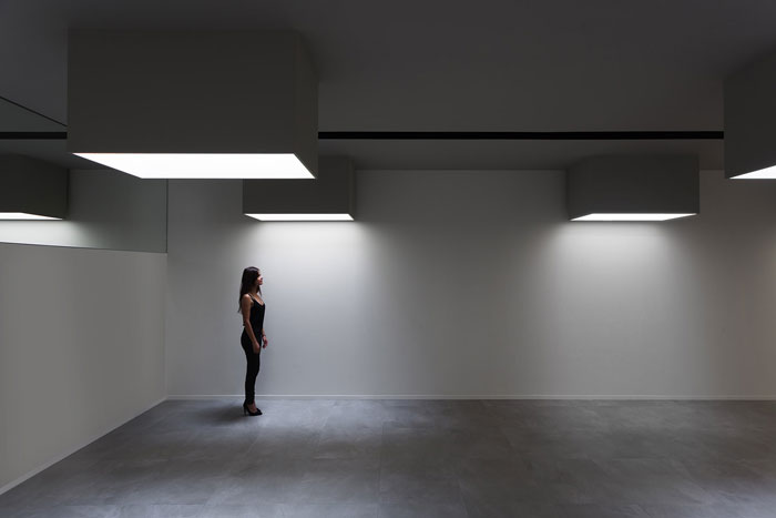 辦公樓冥想區(qū)域裝修設計效果圖