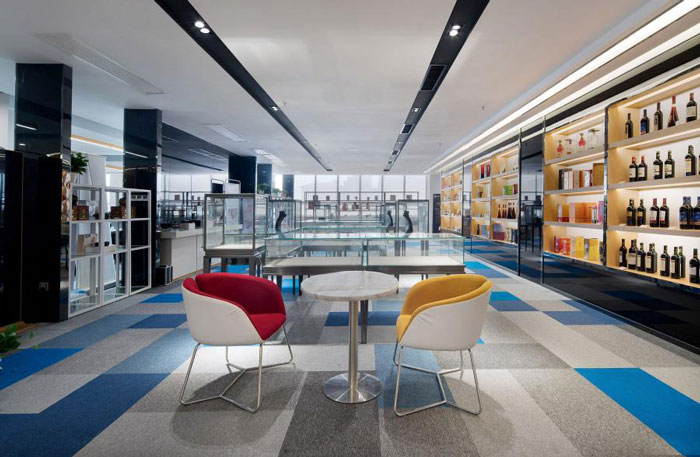 杭州建德辦公室展示區(qū)裝修設計方案