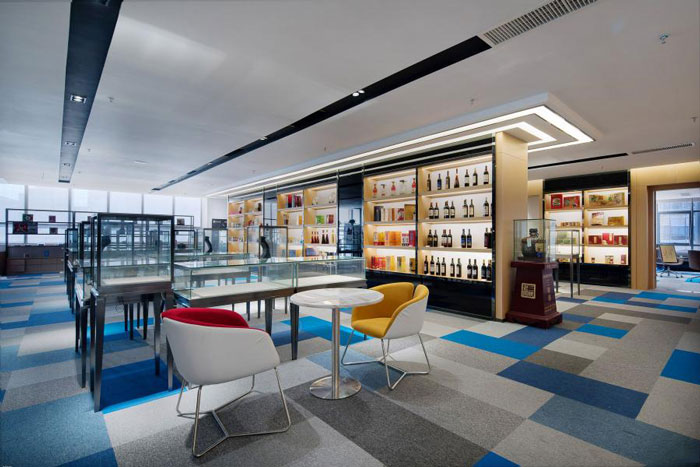 杭州建德辦公室展示區(qū)裝修設計方案