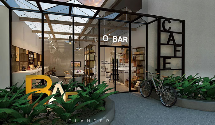 創(chuàng)客空間辦公室過道裝修設(shè)計效果圖