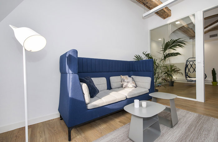 金融公司辦公室交流區(qū)裝修設計效果圖