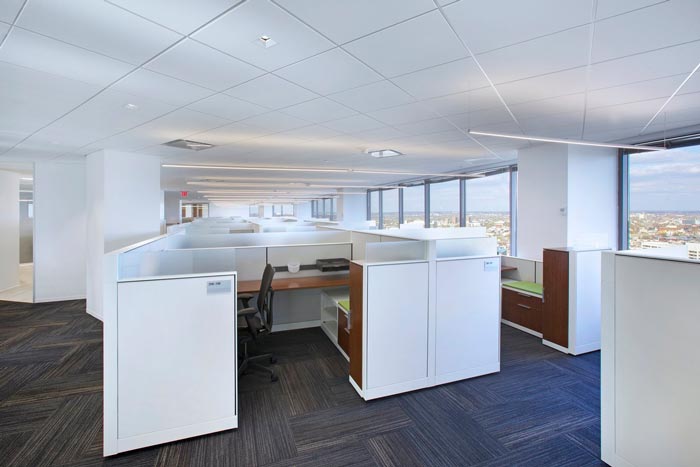 會計事務(wù)所辦公室辦公區(qū)域裝修設(shè)計實景圖