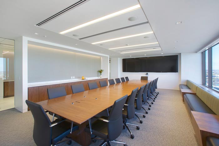 會計事務(wù)所辦公室會議室裝修設(shè)計實景圖
