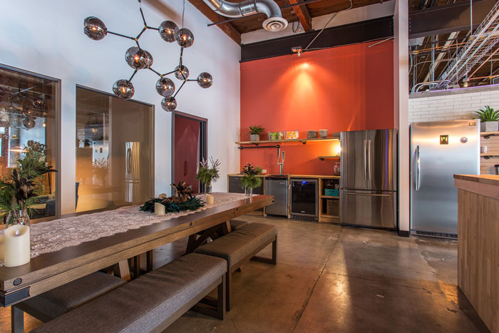 策劃公司辦公室茶水間裝修設計效果圖