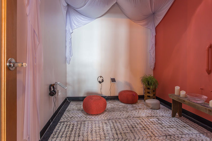 策劃公司辦公室冥想區裝修設計效果圖