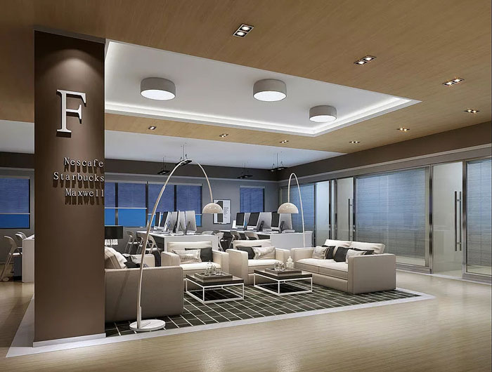 特色辦公室辦公區(qū)裝修設(shè)計(jì)效果圖