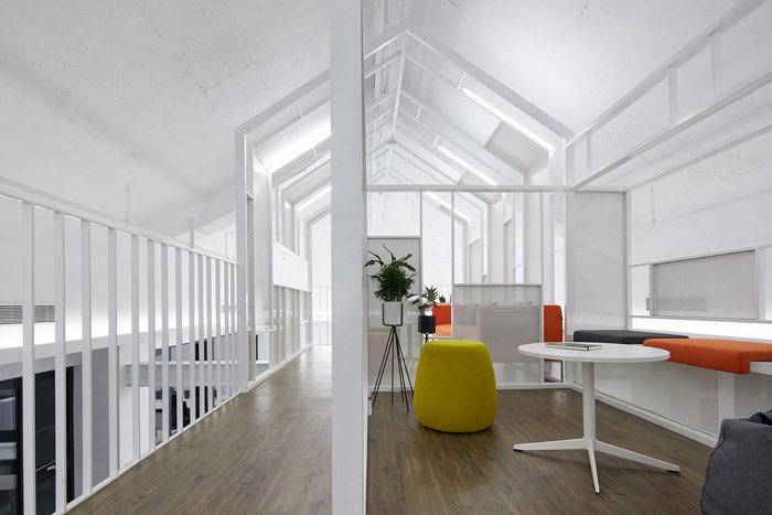 科技辦公樓休息區(qū)裝修設計效果圖