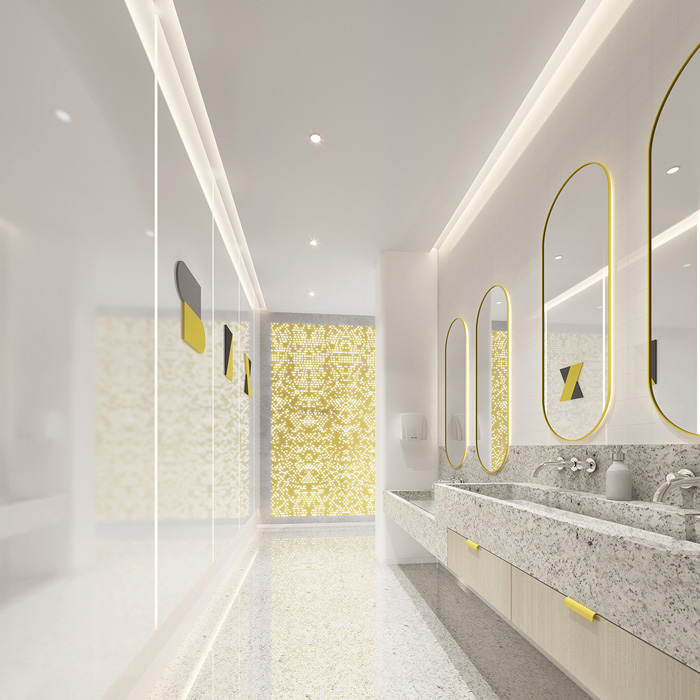 藝術(shù)學(xué)校衛(wèi)生間裝修設(shè)計效果圖