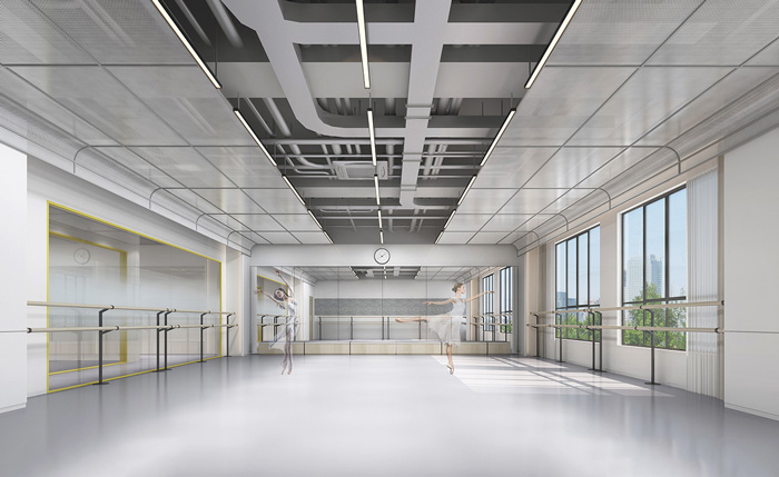 藝術(shù)學(xué)校教室裝修設(shè)計效果圖