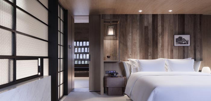 陽朔糖舍酒店臥室裝修設(shè)計效果圖