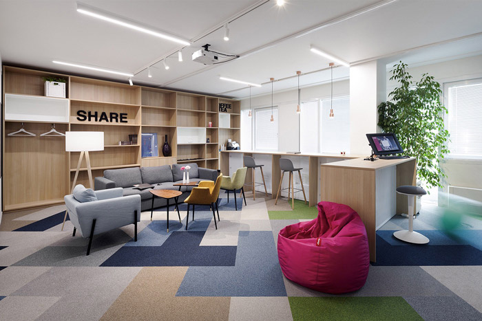 IT培訓機構交流室裝修設計效果圖